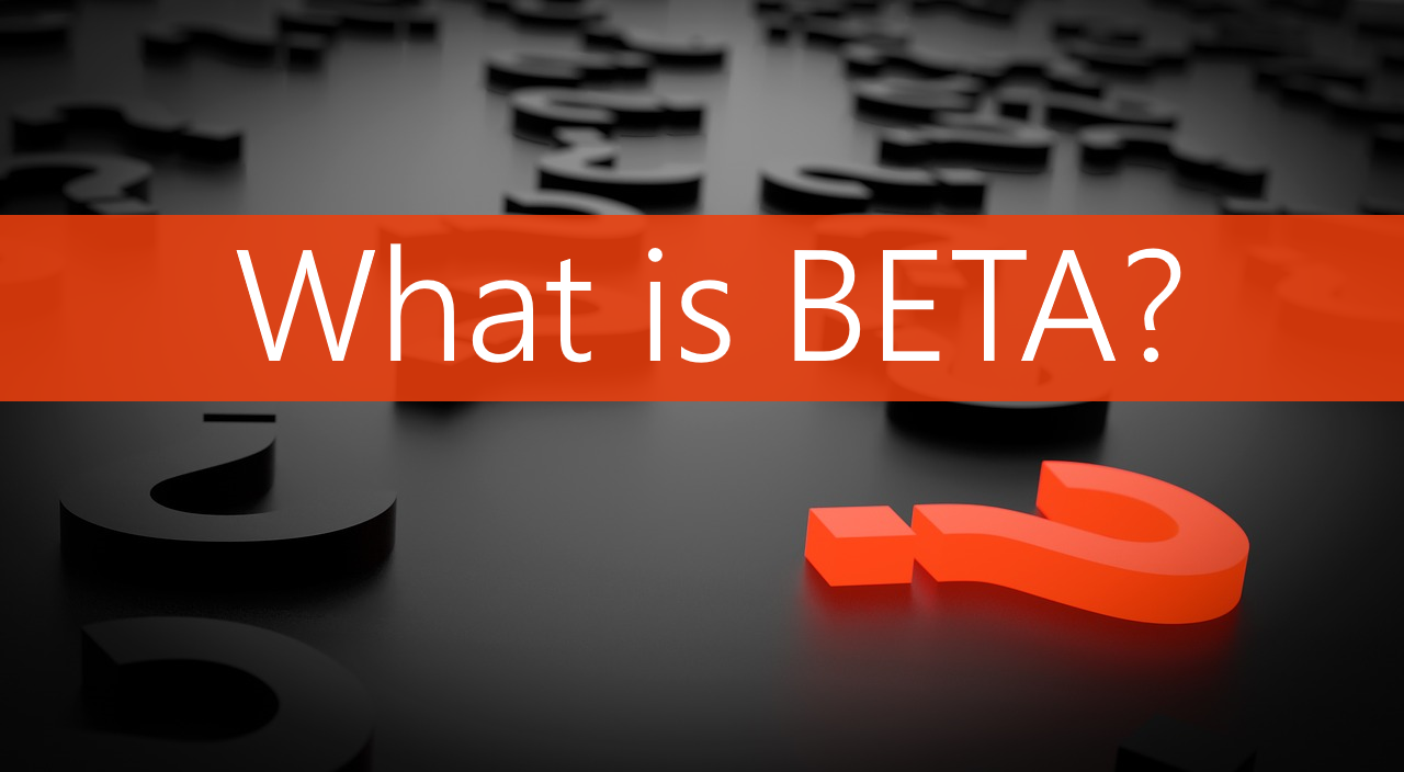 Beta is a helpful tool for online stock trading, it measures the level of risk, or price volatility of a stock in relation to the market as represented by the S&P 500.